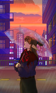 College Art Exhibit Illustration (2024)