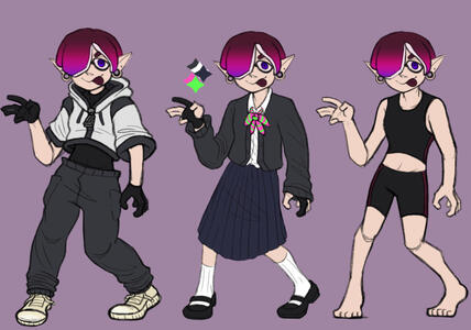 Character Outfit Reference Sheet